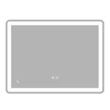 Зеркало Zerix Mirra MR05-70x50-REVERSE с LED Touch, Anti-fog, димером, регулятором яркости (ZX6055)