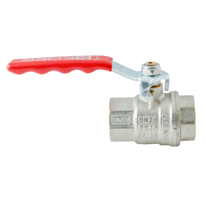 Кран шаровый ГГВ Koer Extreme KE.214-20 - 3/4" FF ручка "рычаг" красная (KR5745) №3
