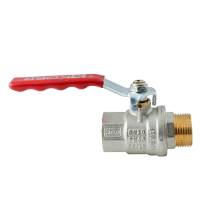 Кран кульовий ГШВ Koer Extreme KE.215-20 - 3/4" FM ручка "важіль" червона (KR5751) №2