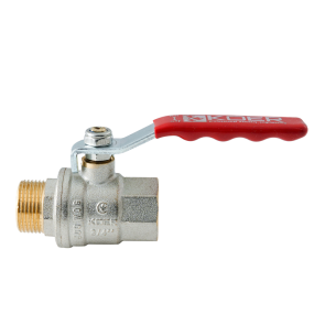 Кран кульовий ГШВ Koer Extreme KE.215-20 - 3/4" FM ручка "важіль" червона (KR5751) №3