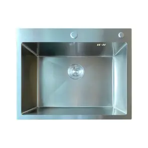 Мойка Mixxus MH6050 Micro Decor SS Color (3.0/0.8) из нерж. стали (цвет нержавейка) (MI8220) №5