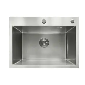 Мойка Mixxus MH5843 Micro Decor SS Color (3.0/0.8) из нерж. стали (цвет нерж.) (MI8216) №5