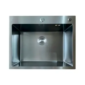 Мийка Mixxus MH6050 Micro Decor Black (3.0/0.8) з нерж. сталі (колір чорний) (MI8223) №5