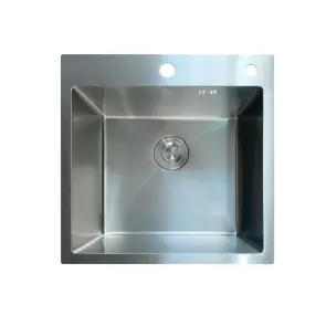Мойка Mixxus MH5050 Micro Decor SS Color (3.0/0.8) с нерж. стали (цвет нержавейка) (MI8212) №5