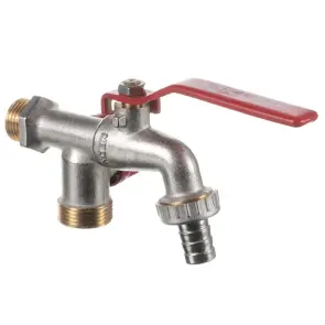 Кран поливу з додатковим виходом KOER KR.248 - 1/2" (KR3071) №1