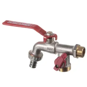 Кран поливу з додатковим виходом KOER KR.248 - 1/2" (KR3071) №3