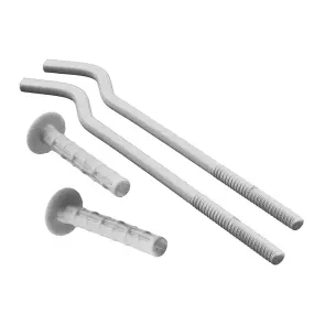 Комплект монтажу алюмінієвих та біметал. радіаторів Bitherm HOLDERS SET-13 8,0x250mm (BT1567) №1