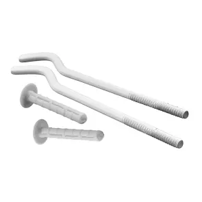 Комплект монтажу алюмінієвих та біметал. радіаторів Bitherm HOLDERS SET-13 8,0x230mm (BT1566) №1