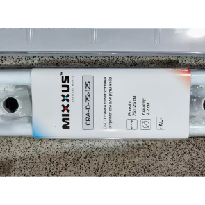 Штанга для шторки телескопічна з тримачем для рушників Mixxus CRA-D-75x125 75cm-125cm (алюміній) (БЛІСТЕР) (AC3588) №6