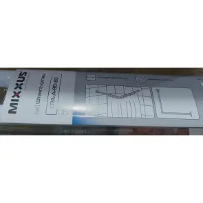 Штанга для шторки кутова Mixxus CRA-A-80x80 80x80cm (алюміній) (БЛІСТЕР) (AC3590) №7