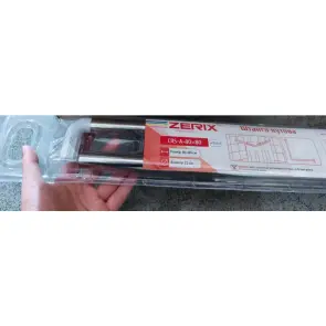 Штанга для шторки кутова Zerix CRS-A-80x80 80x80cm (нержавіюча сталь) (блістер) (ZX6100) №9