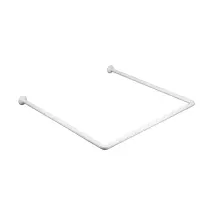 Штанга для шторки П-подібна універсальна Mixxus CRA-U-80x80x80 80x80x80cm, 80x160cm, 240cm (алюміній) (БЛІСТЕР) (AC3592)