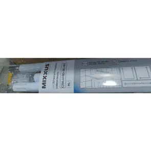 Штанга для шторки П-подібна універсальна Mixxus CRA-U-80x80x80 80x80x80cm, 80x160cm, 240cm (алюміній) (БЛІСТЕР) (AC3592) №15