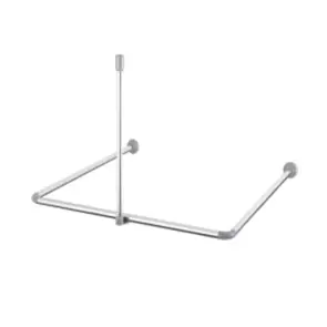 Штанга для шторки підтримуюча пряма Mixxus CRA-S-60 60cm (алюміній) (БЛІСТЕР) (AC3594) №1