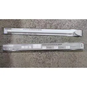 Штанга для шторки підтримуюча пряма Mixxus CRA-S-60 60cm (алюміній) (БЛІСТЕР) (AC3594) №2