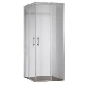 Душова кабіна без піддону Koer SR SC03-90x90x200-TR-02 прозоре скло Easy Clean 6мм SS Color (KR5680) №1