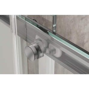 Душова кабіна без піддону Koer SR SC03-90x90x200-TR-02 прозоре скло Easy Clean 6мм SS Color (KR5680) №7