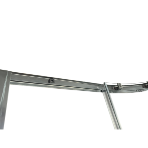 Душова кабіна без піддону Koer SR SC04-90x90x195-TR-02 прозоре скло Easy Clean 5мм SS Color (KR5682) №10