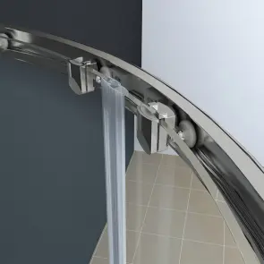 Душова кабіна без піддону Koer SR SC04-90x90x195-TR-02 прозоре скло Easy Clean 5мм SS Color (KR5682) №14