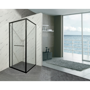 Душевая кабина без поддона Mixxus Premium Quadro SC01-90x90x195-TR Black прозрачное стекло 6мм (MI8292) №4