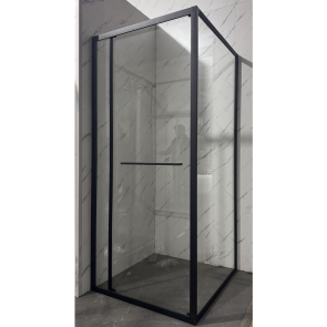 Душевая кабина без поддона Mixxus Premium Quadro SC01-90x90x195-TR Black прозрачное стекло 6мм (MI8292) №29