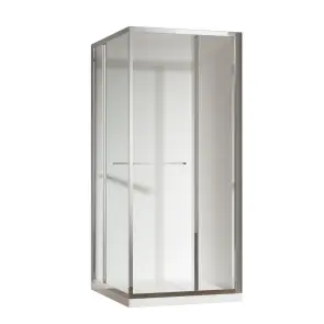 Душова кабіна без піддону Koer SR SC09-90x90x200-L-TR-01 прозоре скло Easy Clean 6мм Хром (KR5683) №1