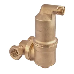 Сепаратор повітря Koer KR.1276-20 - 3/4" універсальний (латунний) (KR5853) №3