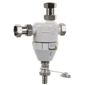 Сепаратор шлама с магнитом для котла Roho R680-075W - 3/4" (белый) (RO0158) №2