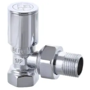 Кран для полотенцесушителя угловой Koer KR.531 - 1/2" (Цена за 1 шт.) (KR3073) №3