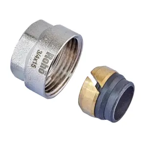 Євроконус для мідної труби Roho R582-075 - 3/4х15мм (RO0215) №1