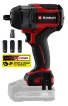 Гайковерт ударный аккумуляторный Einhell TP-CW 18/750-C Li BL - Solo (4510065)