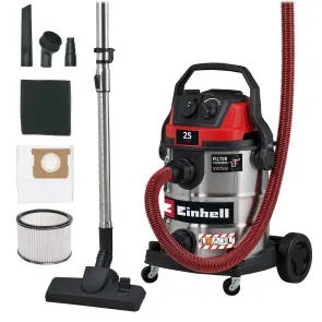Пилосос будівельний Einhell TE-VC 2580 SACL (2347435) №1