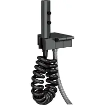 Кран для гигиенического душа и бачка унитаза CHAMPION PHS-333 BLACK с воронкой (CH6553)