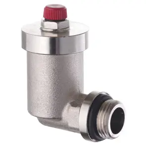 Воздухоотводчик автоматический Roho R1303-050N - 1/2" Н угловой (никель) (RO0141) №1