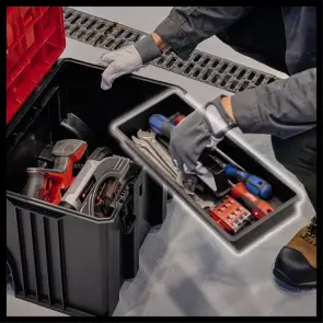 Пластиковый кейс Einhell E-Case L с колесами (4540014) №6