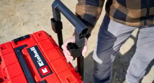 Пластиковый кейс Einhell E-Case L с колесами (4540014) №7