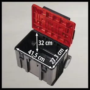 Пластиковый кейс Einhell E-Case L с колесами (4540014) №8