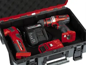 Пластиковый кейс Einhell E-Case S-F (поролон) (4540019) №4