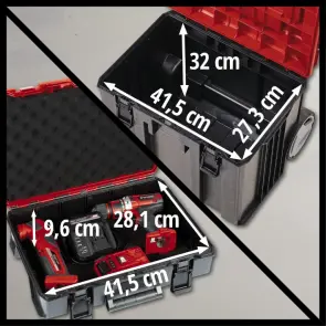 Пластиковый кейс Einhell E-Case Tower (4540015) №9