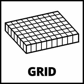 Вкладиш з піни для кейсів Einhell Grid Foam Set (4540013) №5