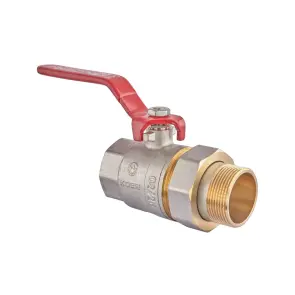 Кран з американкою Koer KR.229 - 1 1/2" ручка важіль (KR5664) №1