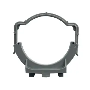 Хомут (фиксатор) канализационной трубы установки KOER KT-0705 для KT-0407 (цвет черный) (KR5711) №1