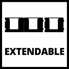 Настінне кріплення до акумуляторів Einhell PXC, 2 шт (4514155) №5
