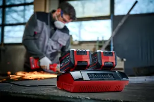 Пристрій зарядний на два акумулятора Einhell Power-X-Twincharger 4 A (4512161) №9