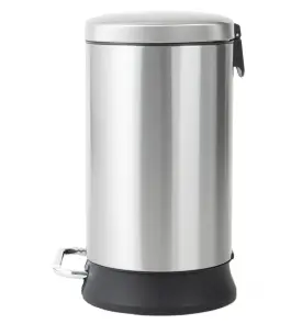 Відро для сміття з плавним закриттям овальне Mixxus Premium Strong-TC0105 SS Color 5л колір наржавійка (MI7080) №12