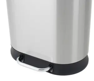 Відро для сміття з плавним закриттям овальне Mixxus Premium Strong-TC0105 SS Color 5л колір наржавійка (MI7080) №16