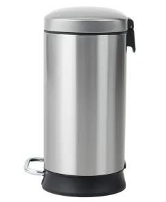 Відро для сміття з плавним закриттям овальне Mixxus Premium Strong-TC0120 SS Color 20л колір наржавійка (MI7081) №9