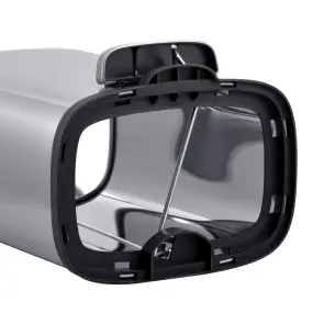 Відро для сміття з плавним закриттям прямокутне Mixxus Premium Style-TC0305 SS Color 5л колір нержавійка (MI7060) №9