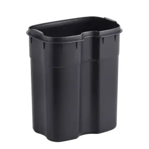 Відро для сміття з плавним закриттям прямокутне Mixxus Premium Style-TC0305 SS Color 5л колір нержавійка (MI7060) №11