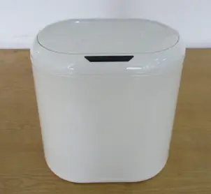 Відро для сміття сенсорне овальне Mixxus Premium Topper-TC0112 White 12л колір білий (MI7082) №3